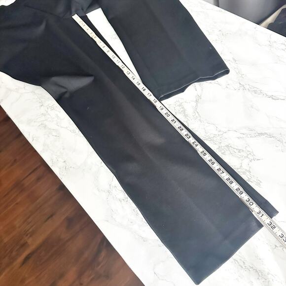 Spanx SuperSmooth‎ Perfect Fit Ponte Slim Straight Black Pants Women’s XL TALL - Picture 13 of 13